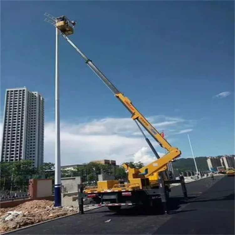 冷水滩维修路灯的曲臂升降车出租